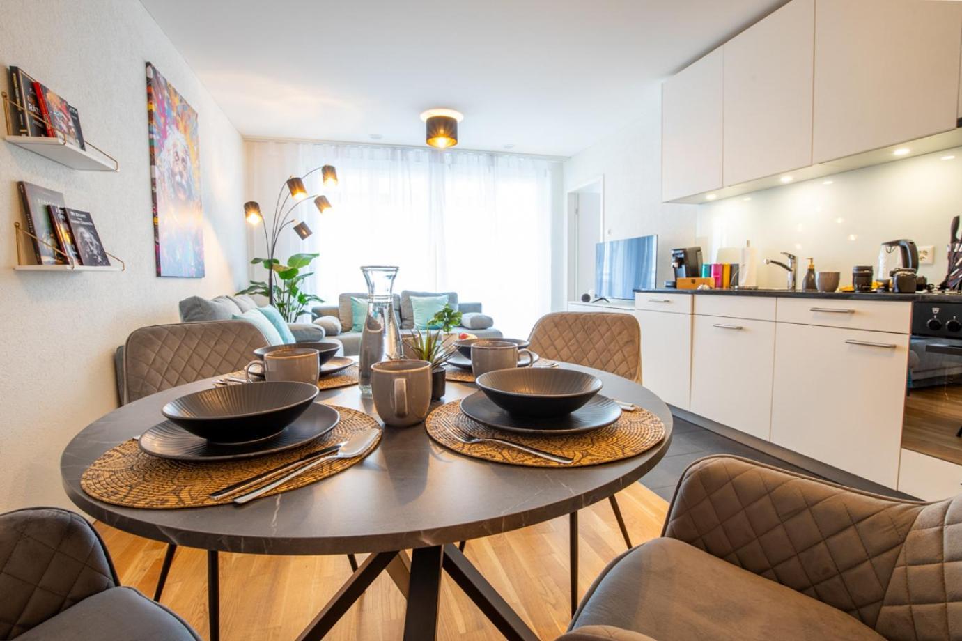 Special Einstein II Apartment Basel, Messe Kleinbasel 10-Star Екстер'єр фото